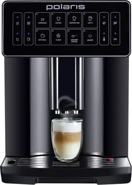 Кофемашина Polaris PACM 2052AC 1450Вт черный
