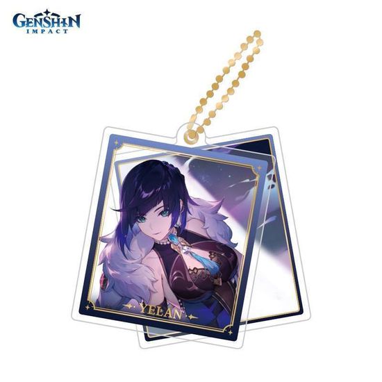 Брелок акриловый Yelan 6975628245154