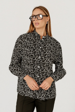 Блузка с воротником-стойкой Тамбовчанка