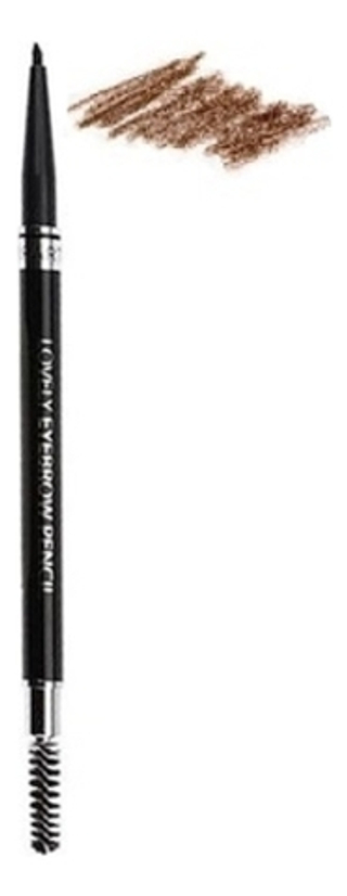 TONYMOLY Карандаш для бровей - LOVELY EYEBROW PENCIL 5-5 BLACK BROWN 0.1г