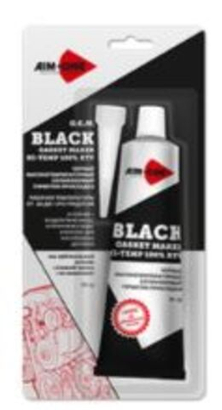 Герметик AIM-ONE черный 85г Black RTV Gasket Maker Neutral Type GM-BK0085