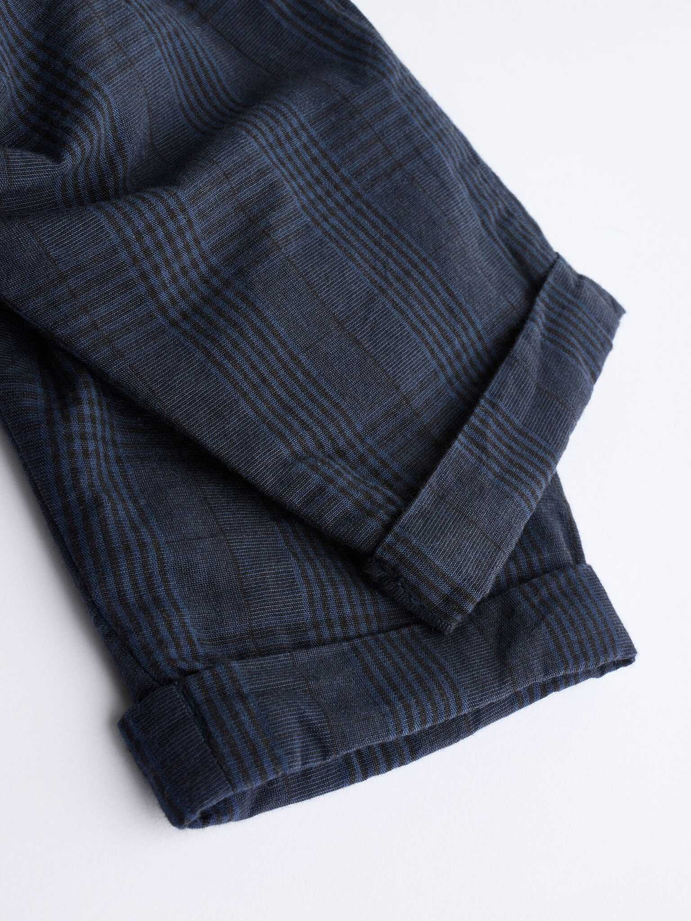 Боди с длинным рукавом и брюки на подтяжках в комплекте для малышей Next Q96-750, Темно-синий