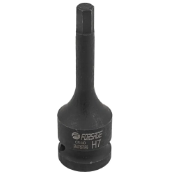 Головка-бита 6-гранная ударная 7мм,1/2'' Forsage F-24407807MPB