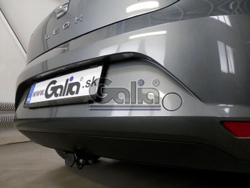 Фаркоп оцинкованный Galia A048A для Volkswagen Golf хетчбек 5 дв., Audi A3 хетчбек 3/5 дверей 2012- (паспорт и сертификат в комплекте)(без электрики)