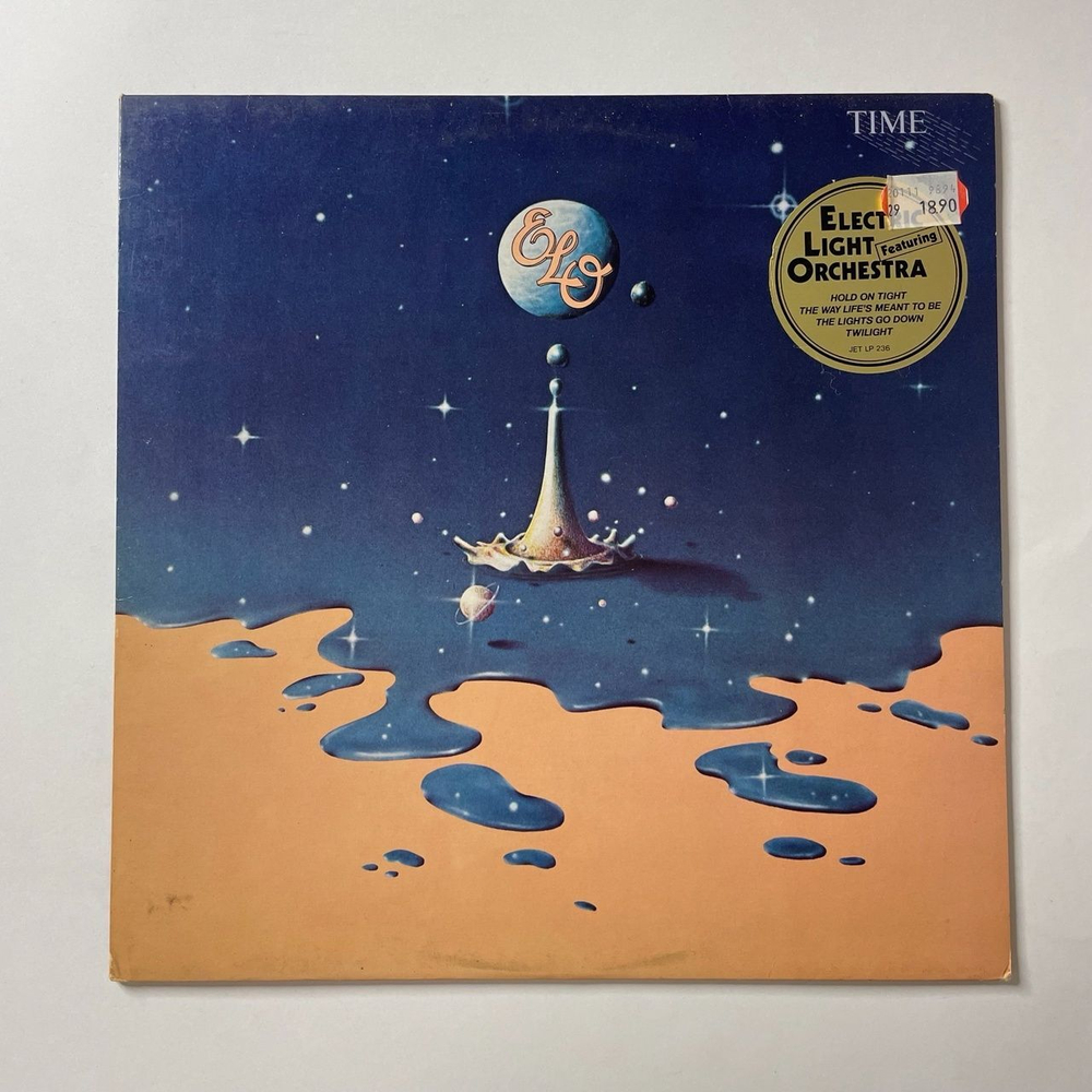 Винтажная виниловая пластинка LP ELO Electric Light Orchestra Time (Holland 1981)