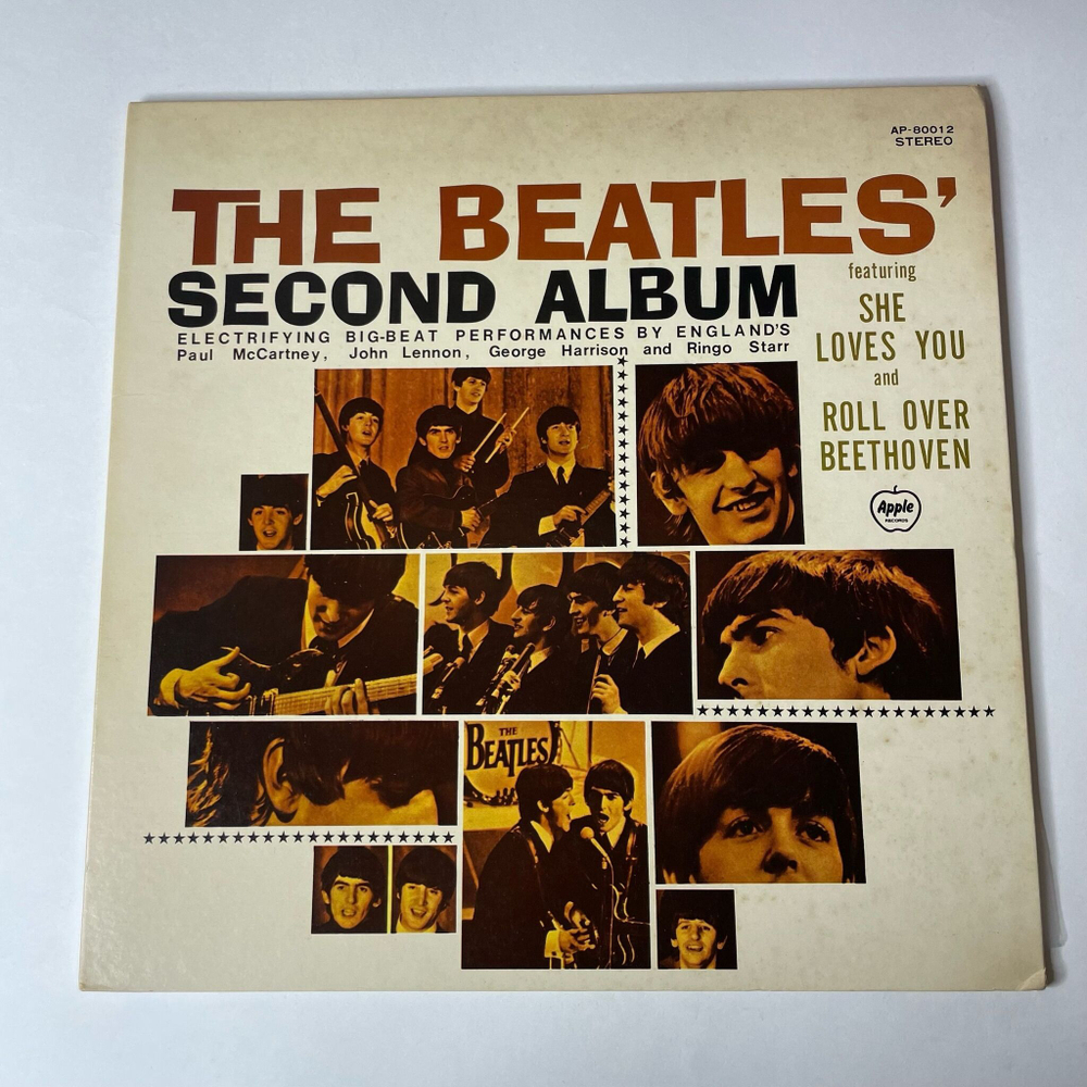 Винтажная виниловая пластинка LP The Beatles Second Album (Japan 1973) (No Obi) Please Mr.Postman