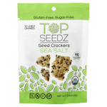 Top Seedz, крекеры с семенами, морская соль, 12 упаковок по 21 г (0,75 унции)