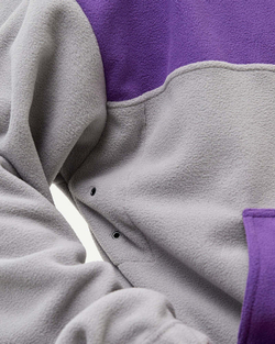 Худи ANTEATER Hoodie-FLEECE-Grey-Violet