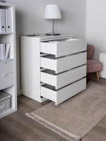 Комод Варма Прайм 4, 80x100x48 см, белый