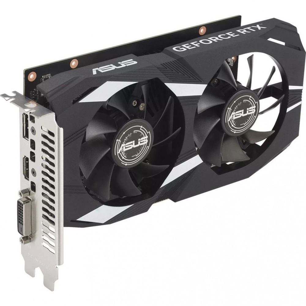 Видеокарта ASUS RTX3050 BRK OC 6GB GDDR6 96bit DVI-D DP HDMI 2FAN LP RTL RTX3050-O6G-LP-BRK