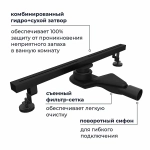 Душевой трап RGW SDR-52B 76215260-04 60 черный