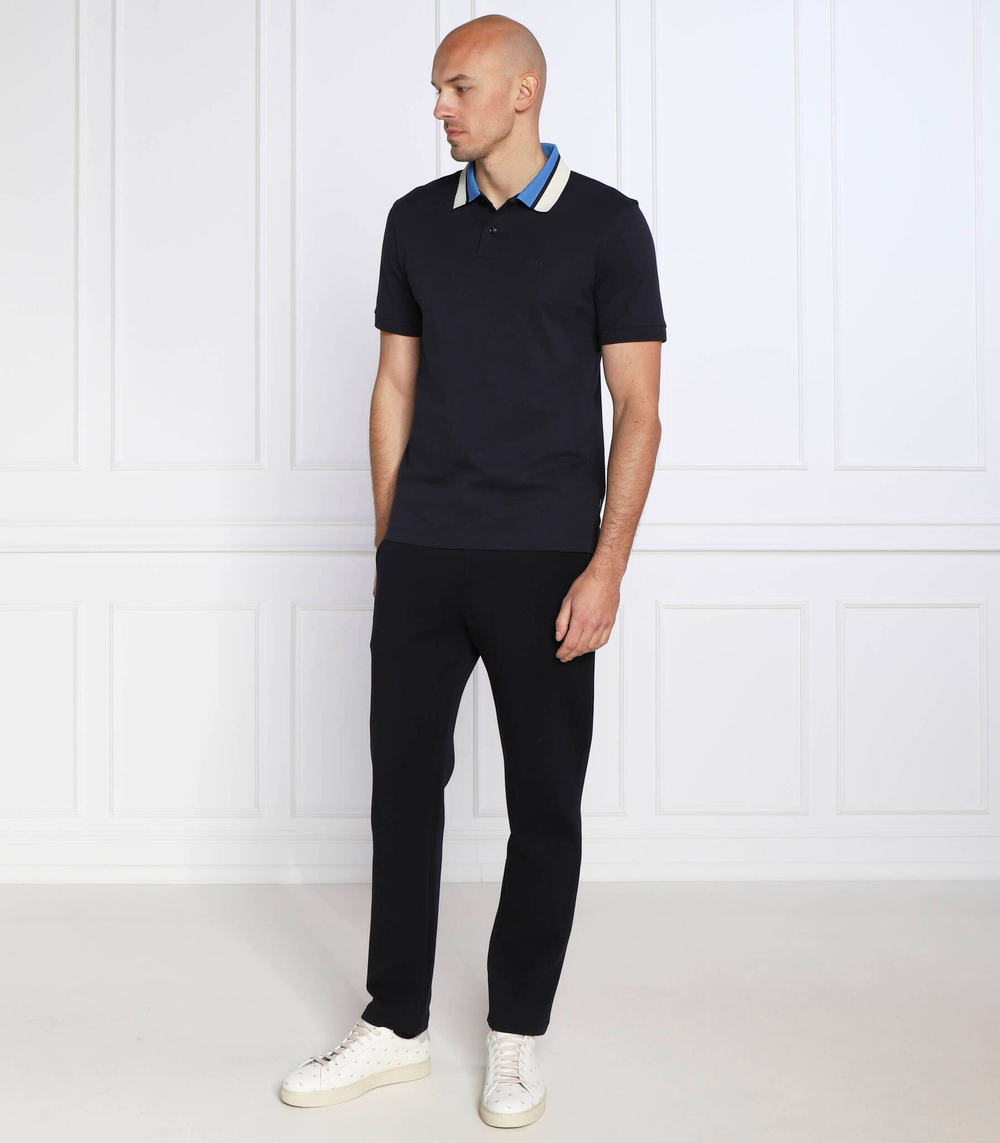 поло parlay 173 BOSS BLACK - темно-синий(50481614)