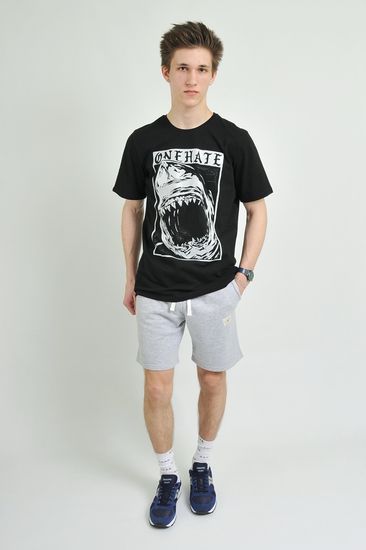 Шорты MARK трикотаж Серый меланж