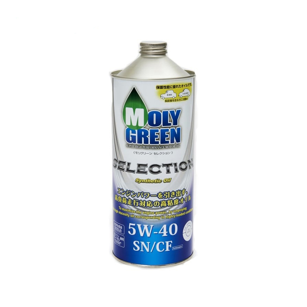Масло моторное синтетическое MOLY GREEN SELECTION 5W-40