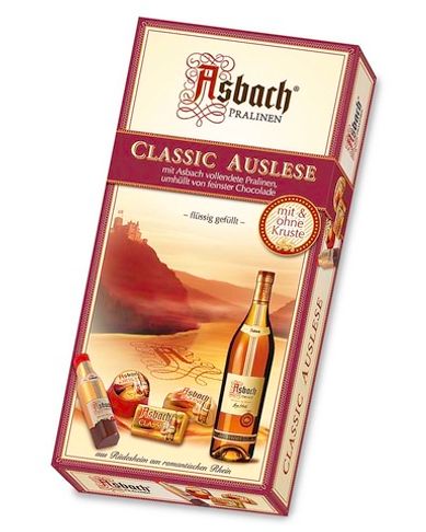 Конфеты Asbach Шоколадное Ассорти с Начинкой из Бренди 200 г