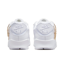 Женские кроссовки Nike Air Max 90 'Lucky Charms White Metallic Gold' DH0569‑100