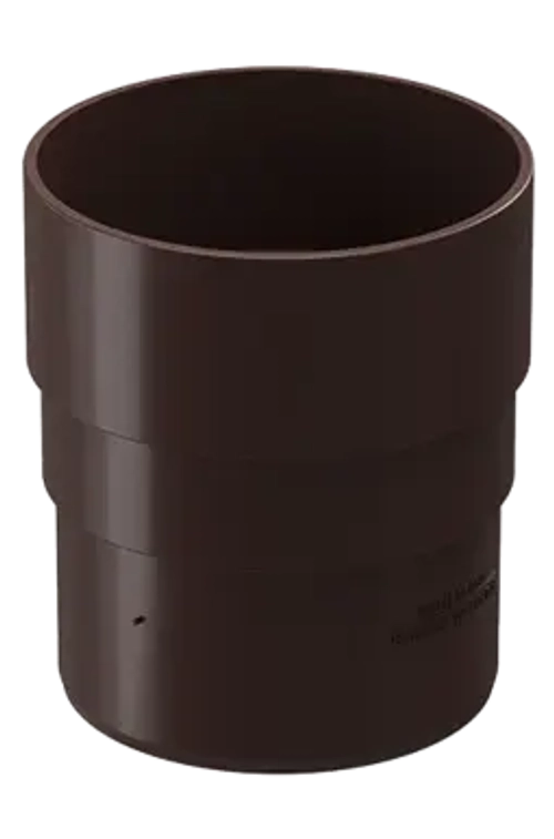 Муфта соединительная для водостока Premium, шоколад Döcke (Деке)