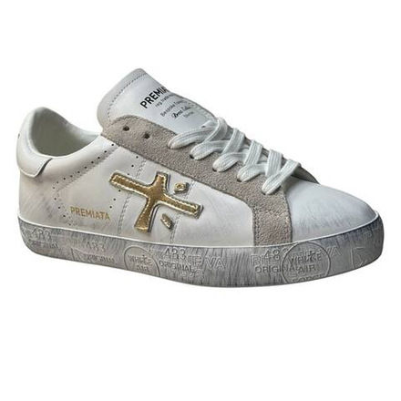 Premiata 483 Print Edition Beige