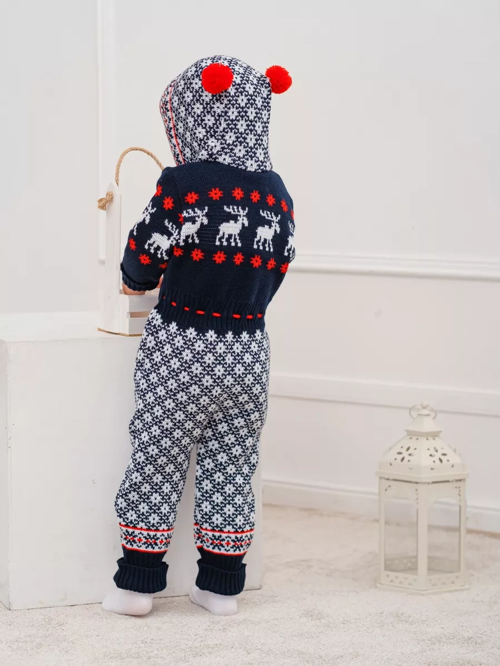 Комбинезон вязаный