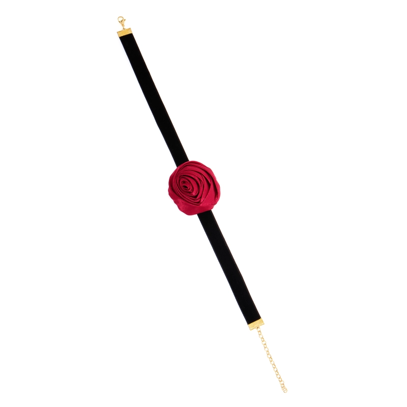 Колье Малиновая Розетт