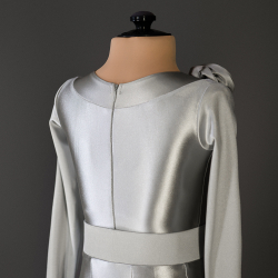 платье из сатин вельвета