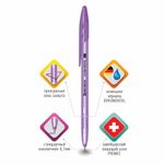 Ручка шариковая BRAUBERG "ULTRA PASTEL", СИНЯЯ, узел 0,7 мм, чернила ГЕРМАНИЯ, наконечник ШВЕЙЦАРИЯ, 143568