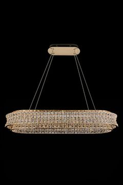 Подвесная люстра LED 100W 3200К LE3008/1080L GD золото Aurelie Leon