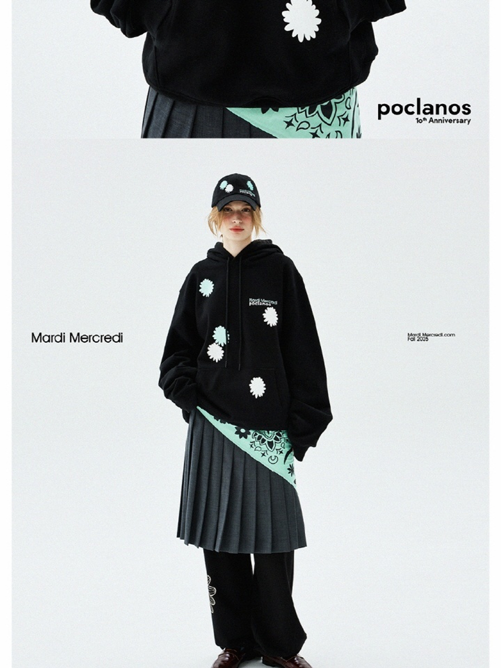 товары POCLANOS X MARDI OVERSIZED HOODY