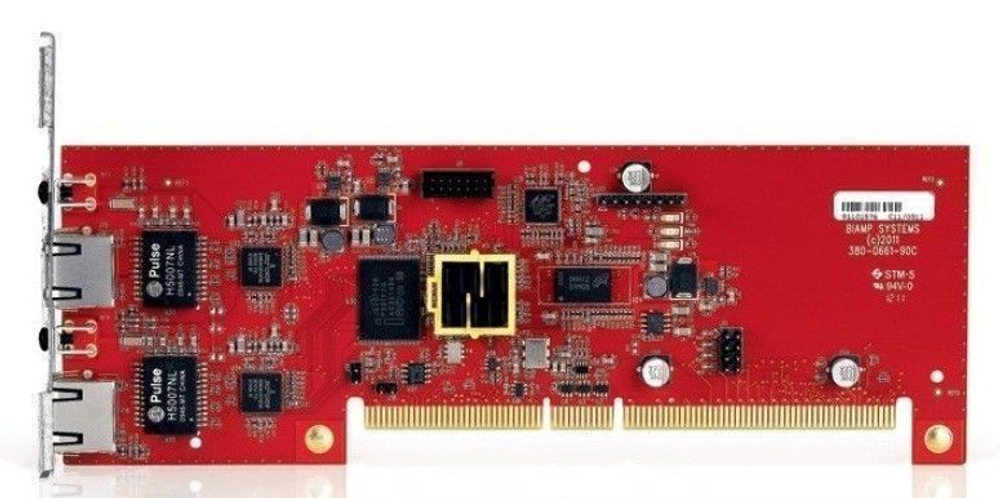 Интерфейсная карта  BIAMP TesiraAVB-1CK