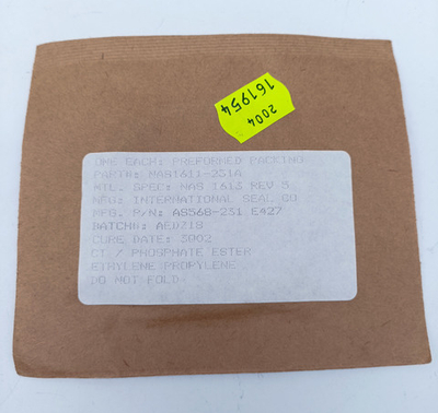 Уплотнение NAS1611-231A