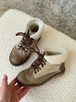 Утепленные кожаные ботинки Bonpoint, 29