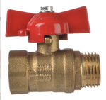 Кран шаровый Expromt 1/2" в/н бант. Ex 10416
