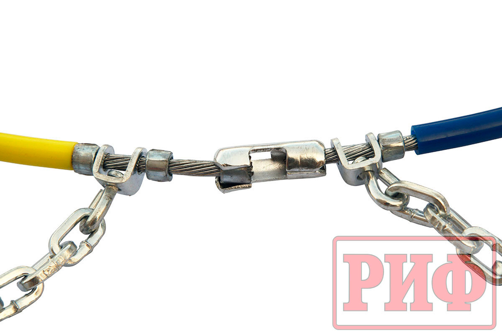 Цепи противоскольжения 4х4 "соты" 16 мм, 275/60R20 (к-т 2 шт.) РИФ