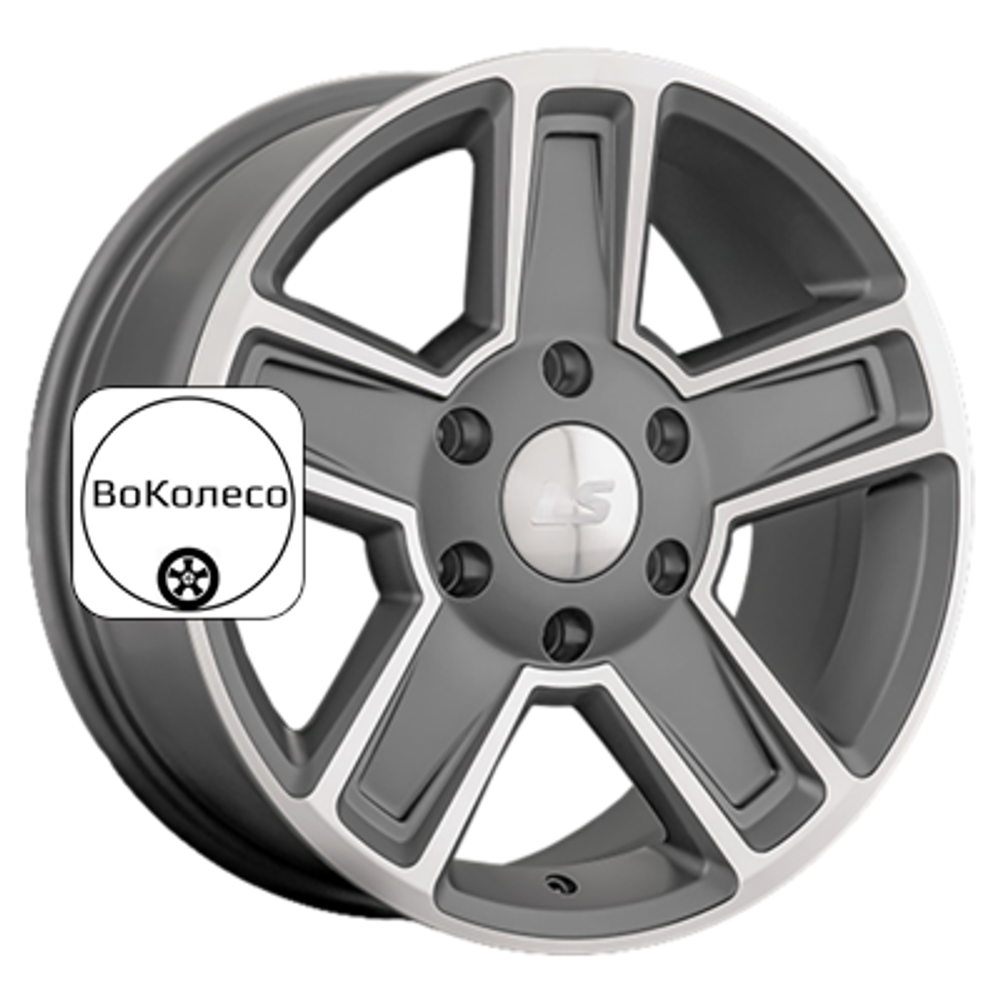 8x17/6x139,7 ET38 D100,1 1296 MGMF (конус, Колпак+лого) LS