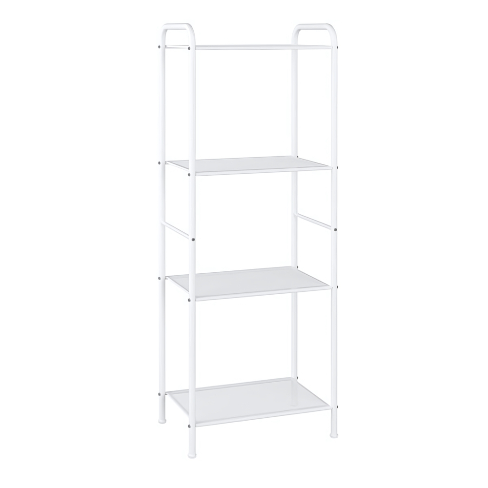 Стеллаж «Валенсия 14», цвет белый, 45,5*30*120,5см