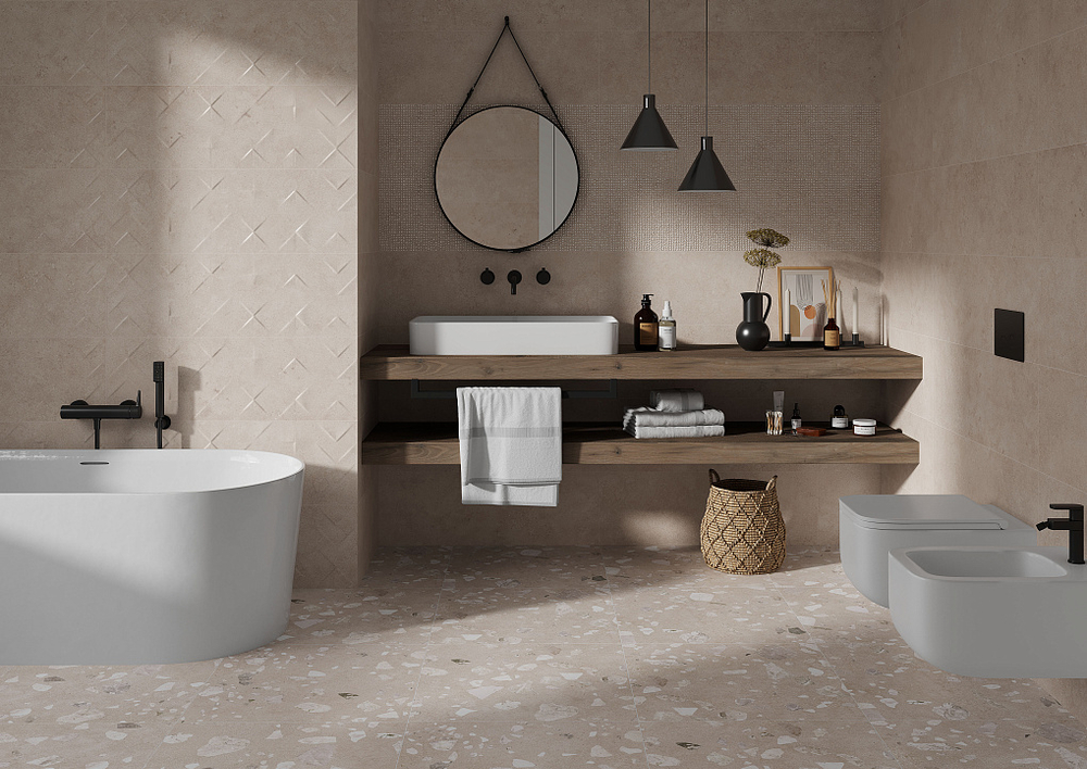 Kyoto beige decor 01 300х900 (1-й сорт)
