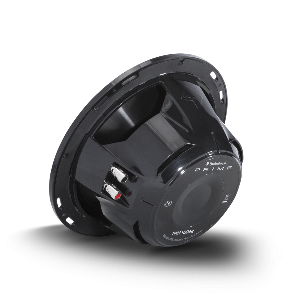 Сабвуфер бескорпусной влагозащищённый 10" Rockford Fosgate RM110D4B, чёрный