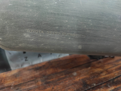 Глушитель задняя часть Toyota Land Cruiser 200 07-21 Б/У Оригинал 1743051020