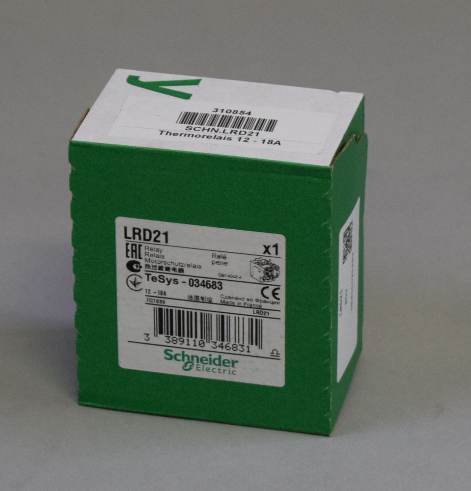 Новый SCHNEIDER ELECTRIC LRD21