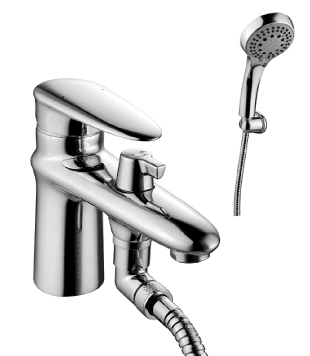 LEMARK Серия STATUS. Смеситель на борт ванны с монолитным изливом – LM4415C