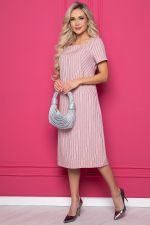 Платье "Европейский шик" (пудра) П8331 LT Collection