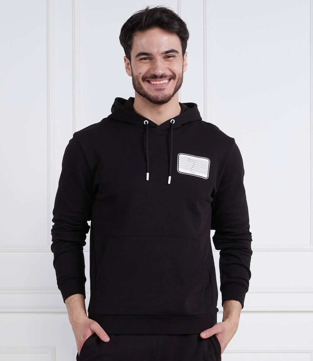 Худи EA7 - черный(3RPM51 PJEQZ)