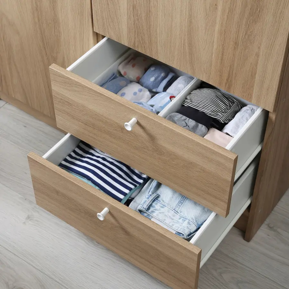 Гардероб - VILHATTEN IKEA/ ВИЛХАТТЕН ИКЕА, 190х98х57 см, коричневый