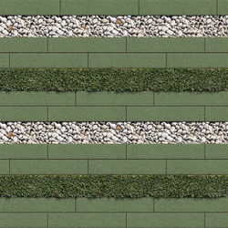 Тротуарная плитка ГАЗОННАЯ РЕШЕТКА - Стандарт Зеленый