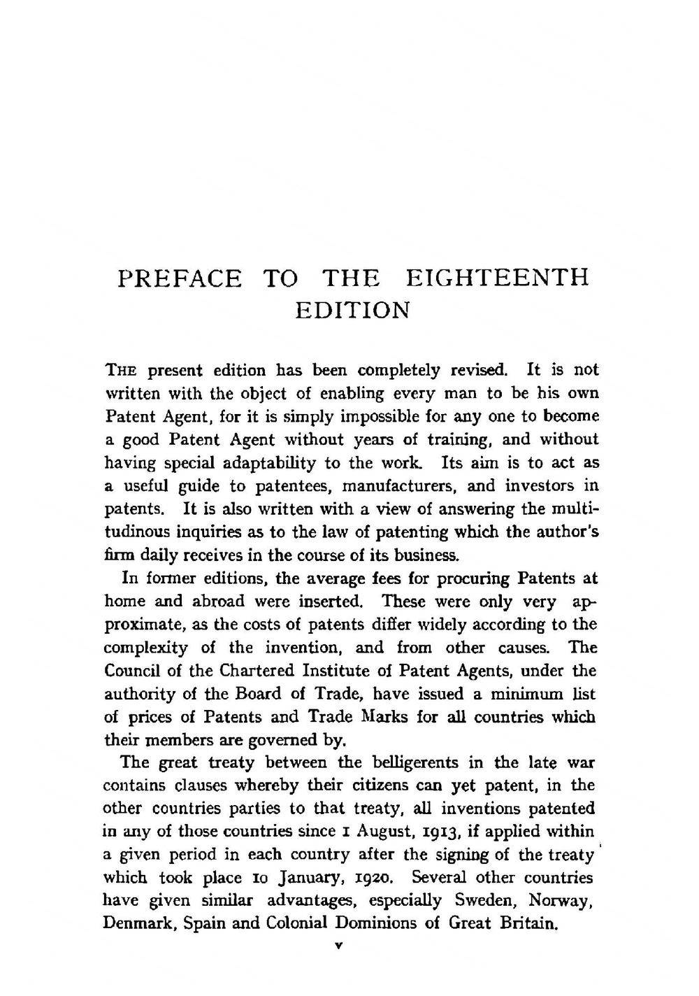 Handbook of patent law of all countries | W P. Thompson