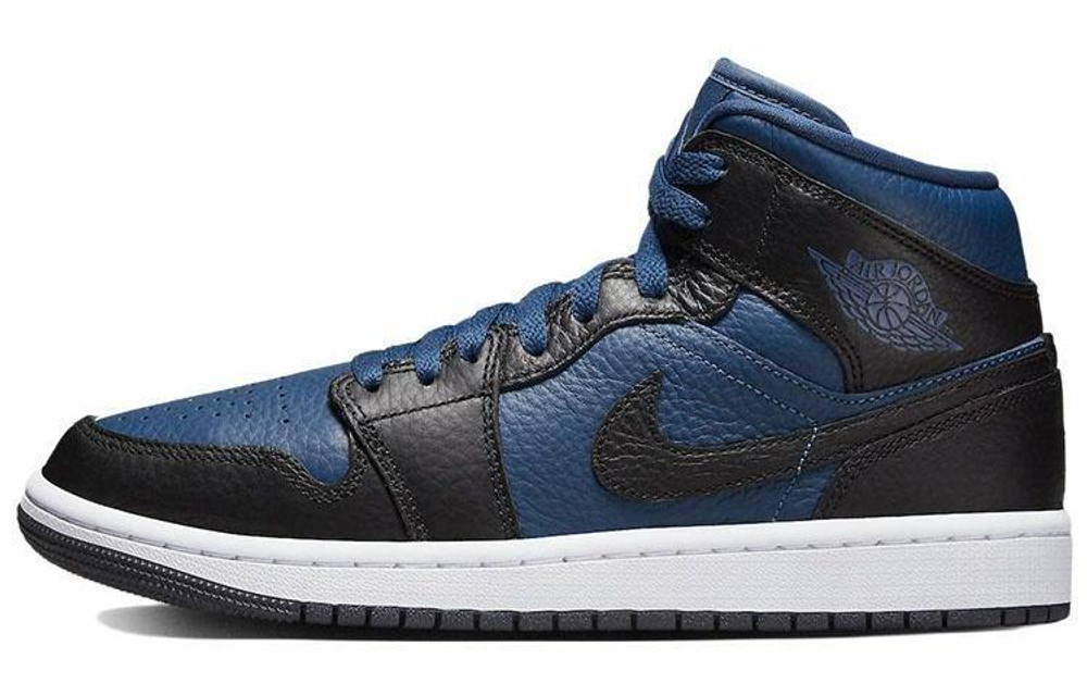 Кроссовки Jordan Air Jordan 1 Mid Split "French Blue" (Женская размерная сетка)