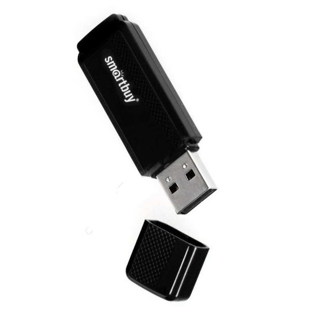 USB Флешка 32GB SmartBuy Dock, USB 2.0, черная
