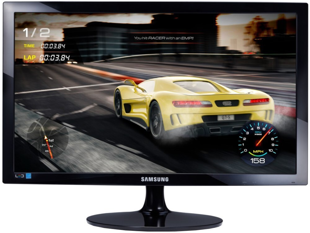 Монитор 24" Samsung S24D332H black (LS24D332HSO/RU)