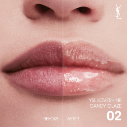 Yves Saint Laurent Loveshine Candy Glaze - Увлажняющий блеск для губ, 3,2 g