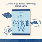 товары WONHO - BRIGHT SKY 2025 SEASON'S GREETINGS DESK CALENDAR Version